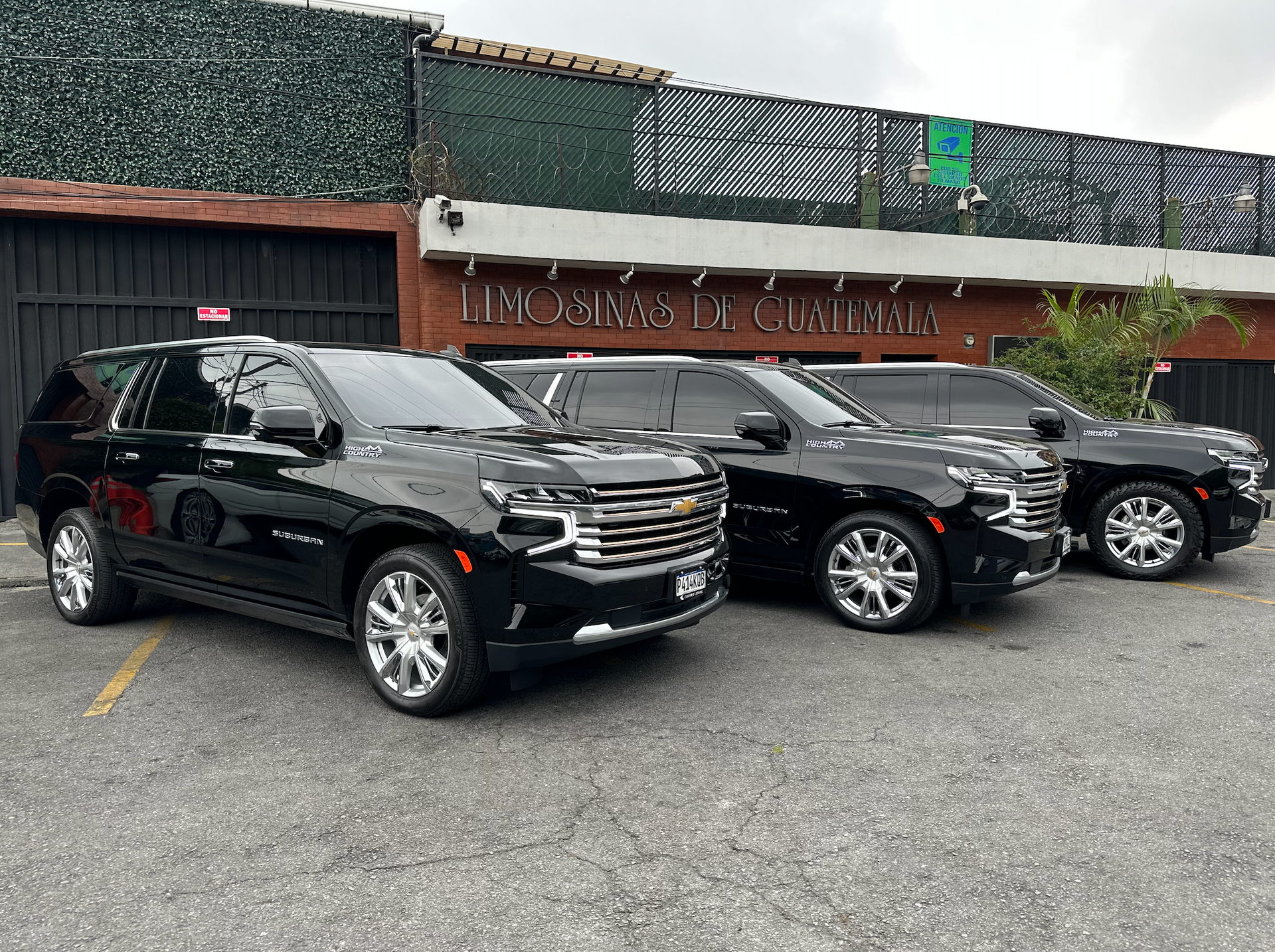 Chevrolet Suburban High Country blindada nivel 7 para transporte VIP en Guatemala