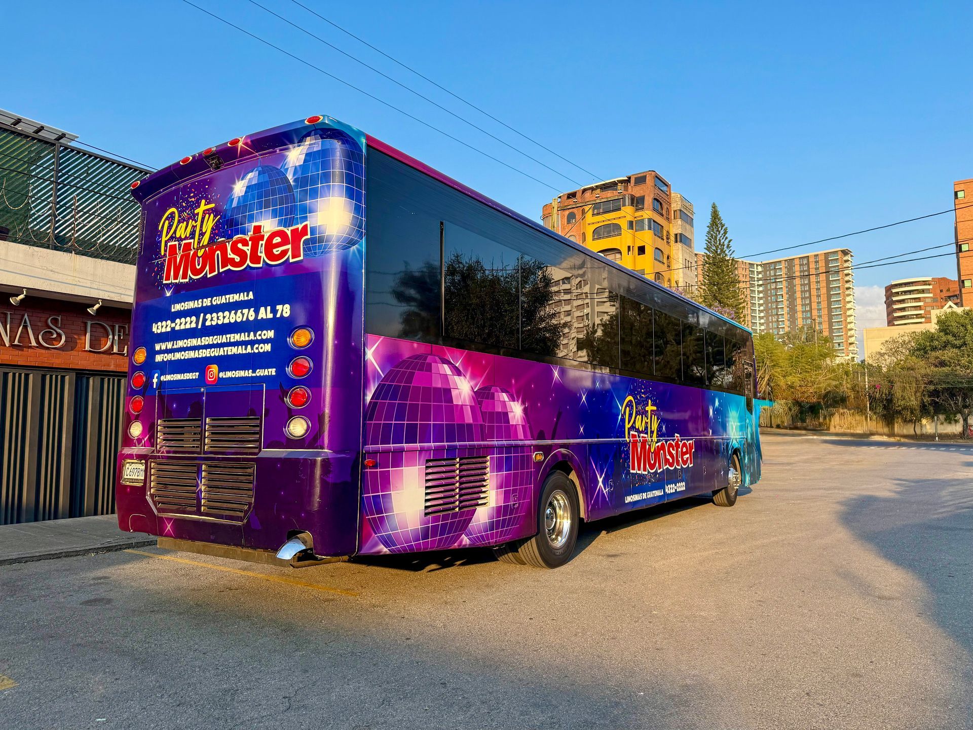Party Bus en Guatemala para eventos y celebraciones