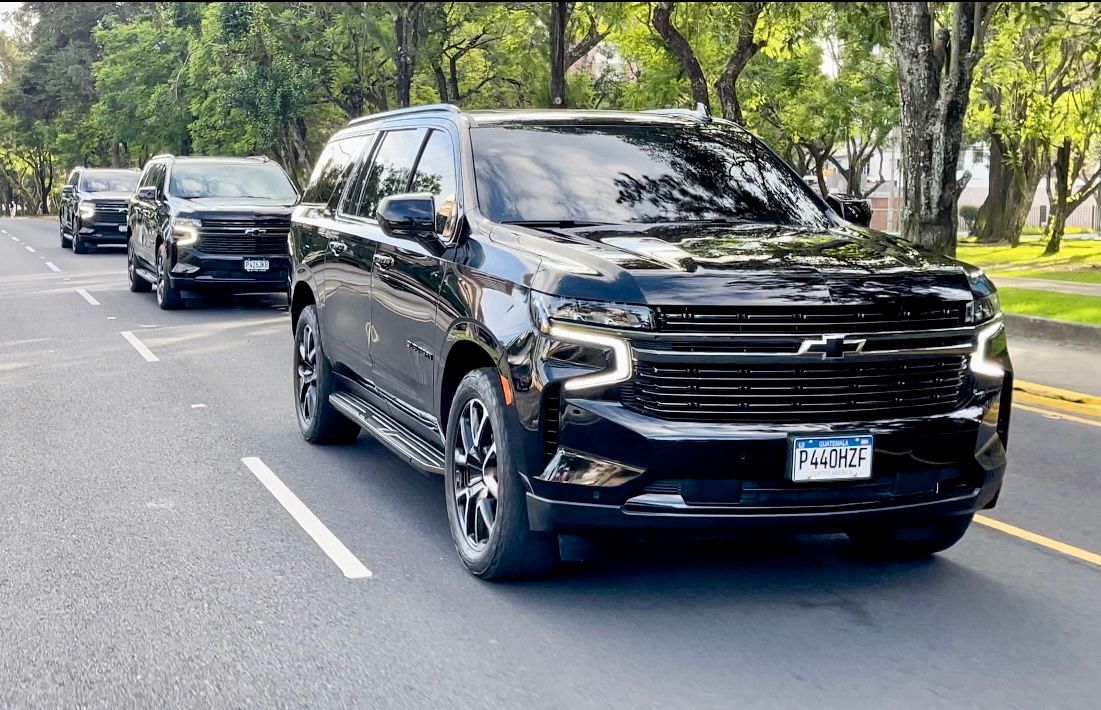 SUV de lujo para transporte ejecutivo en Guatemala