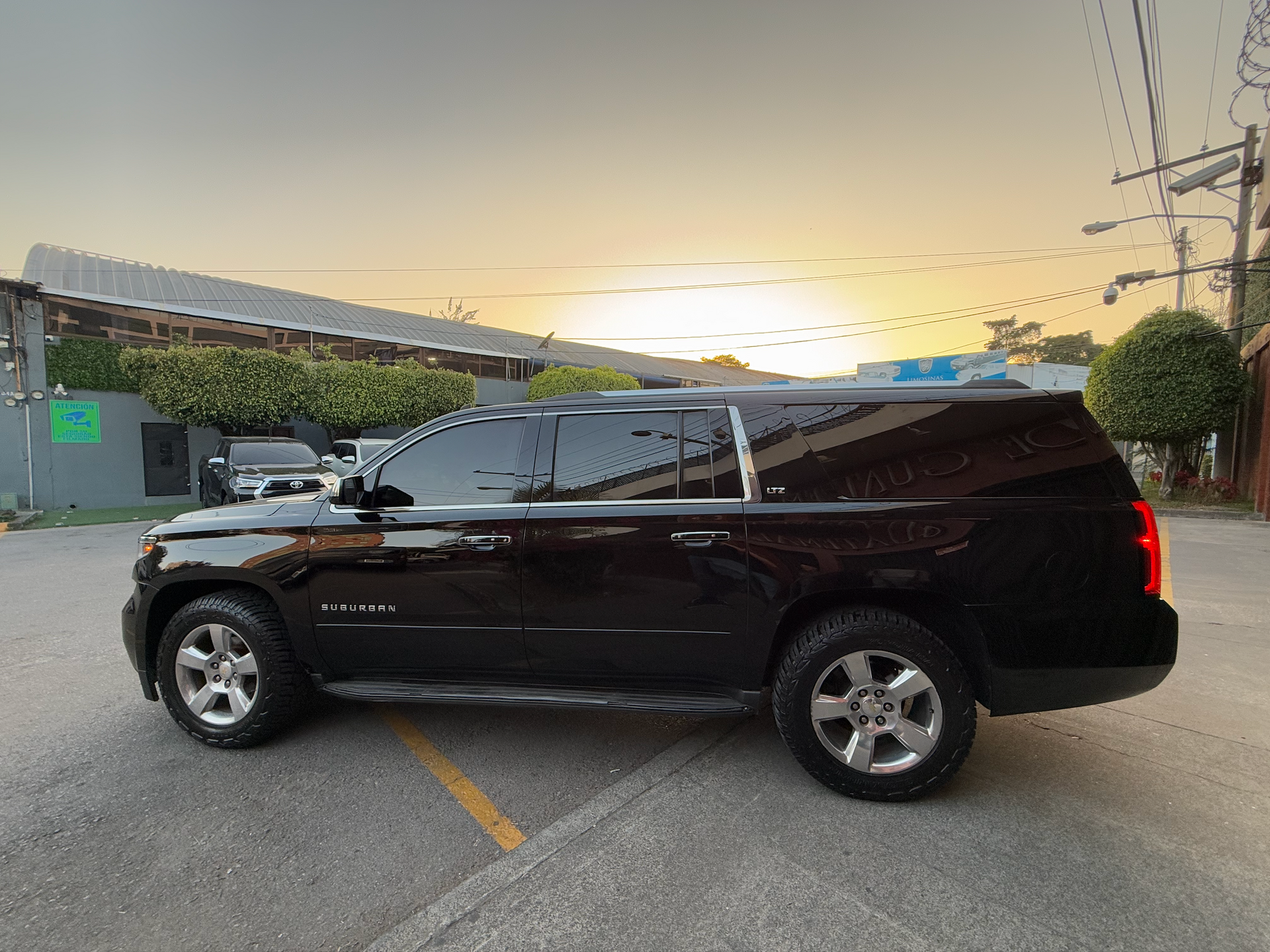 Chevrolet Suburban LTZ blindada nivel 7 para movilidad ejecutiva en Guatemala