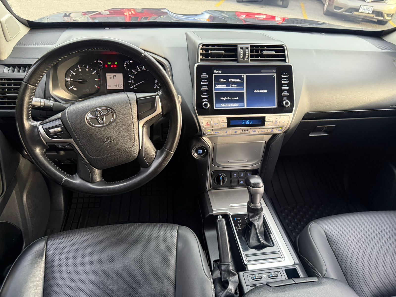 Toyota Prado blindada nivel 3 para transporte privado en Guatemala