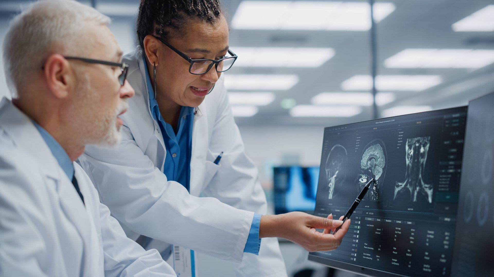 psychiatrists exploring cutting-edge TMS treatment options from Nexus Neuropsychiatry PLLC