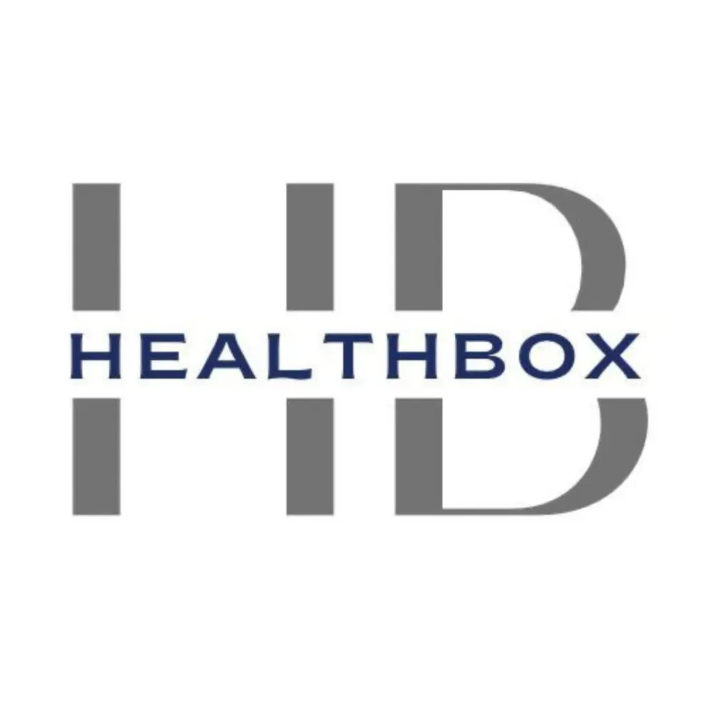 Logo with gray letters