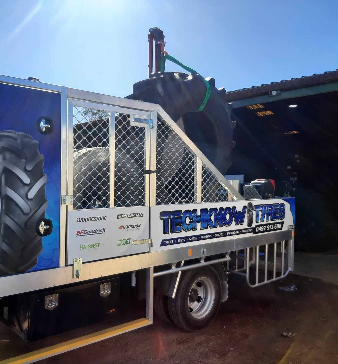 A Stack Of Tyres For Large Vehicles — Tyres in Murwillumbah, NSW