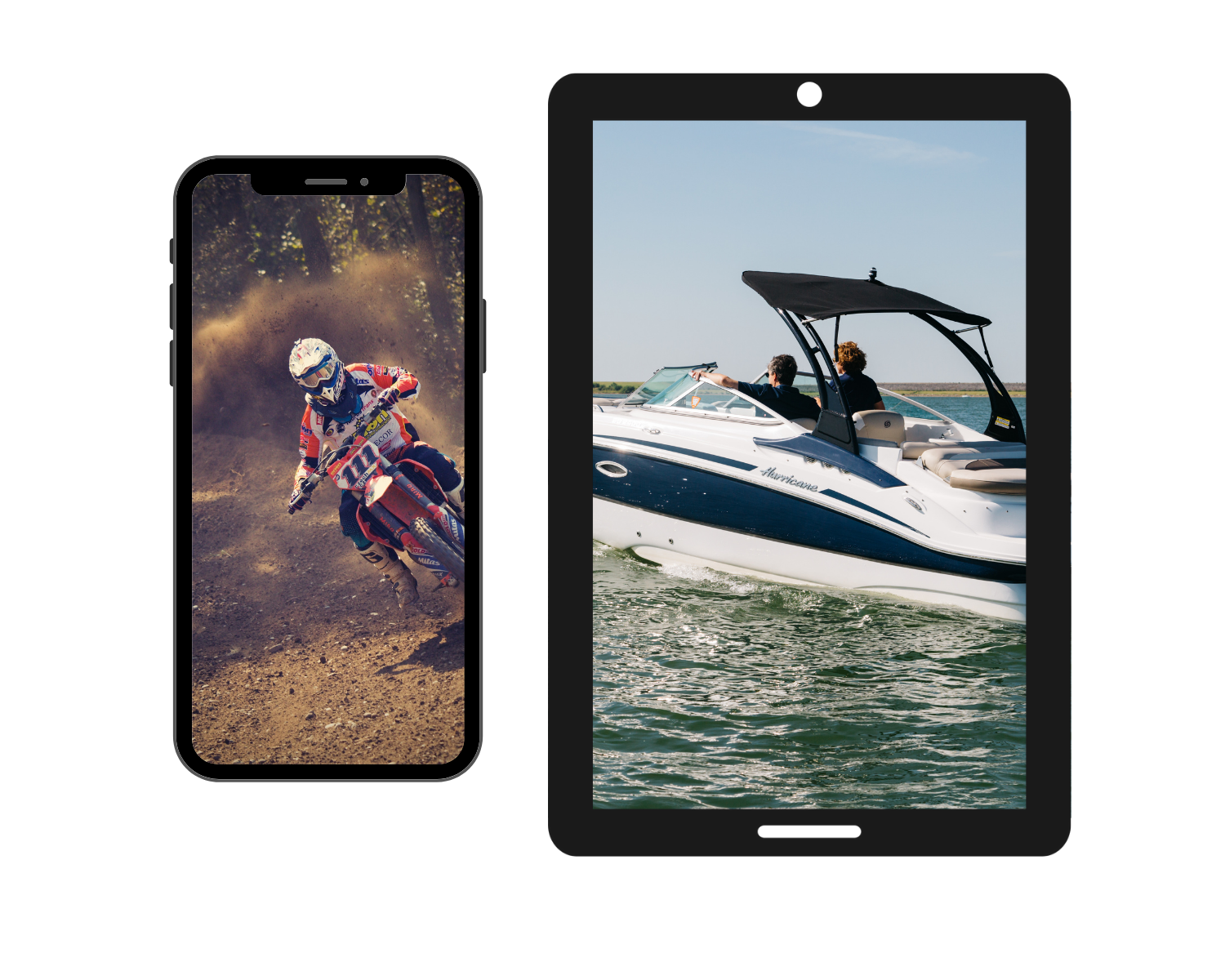 racetracks using local digital advertising