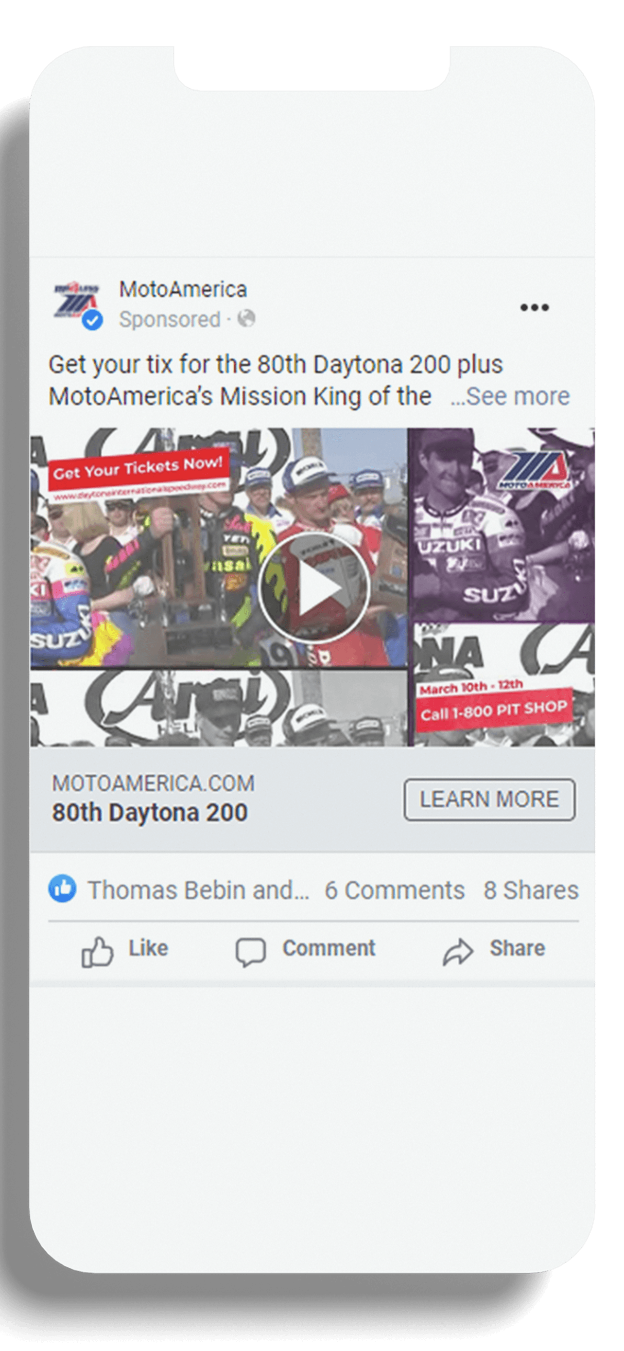 motorhome social media advertising