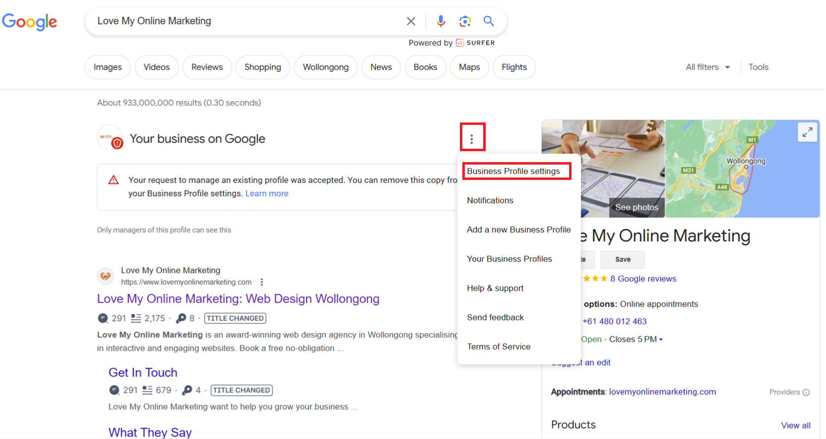 how to add digital throttle to your google my business profile