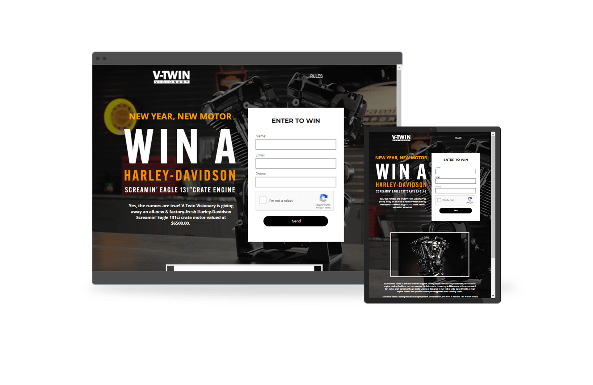 using tv commercials or videos to advertse local races and events