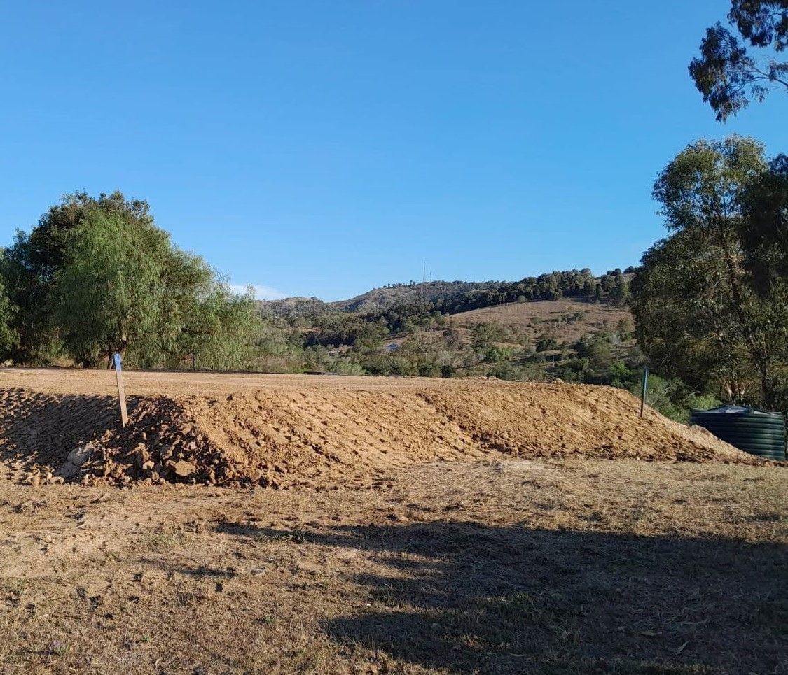 Concrete site preparation