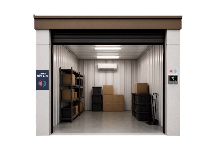 Climate-controlled storage units in Fort Collins, CO