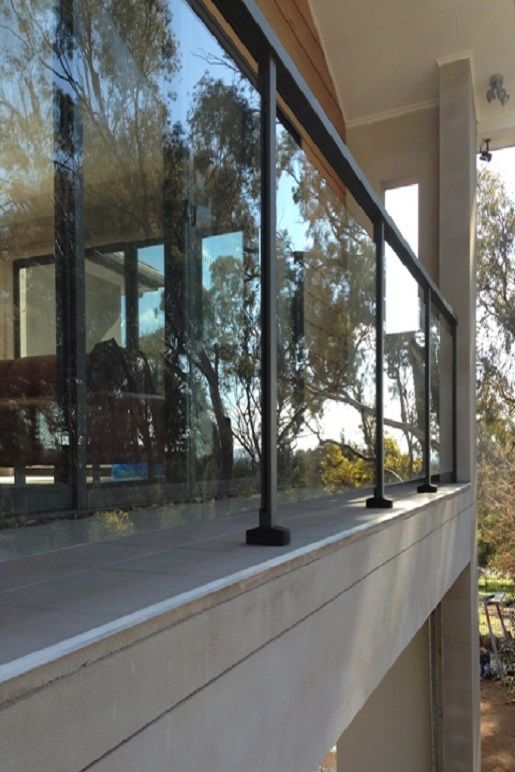 Glass handrail Canberra