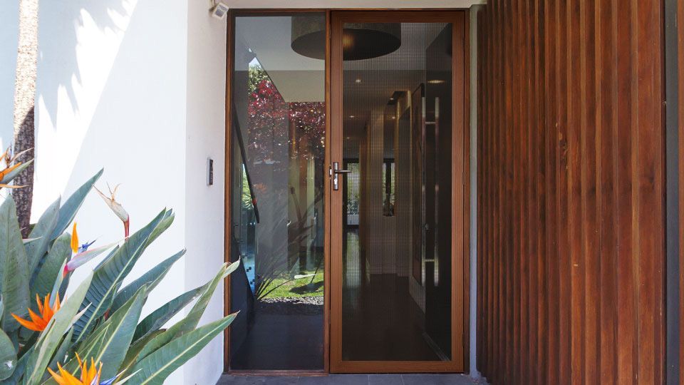 security screen hinged door canberra