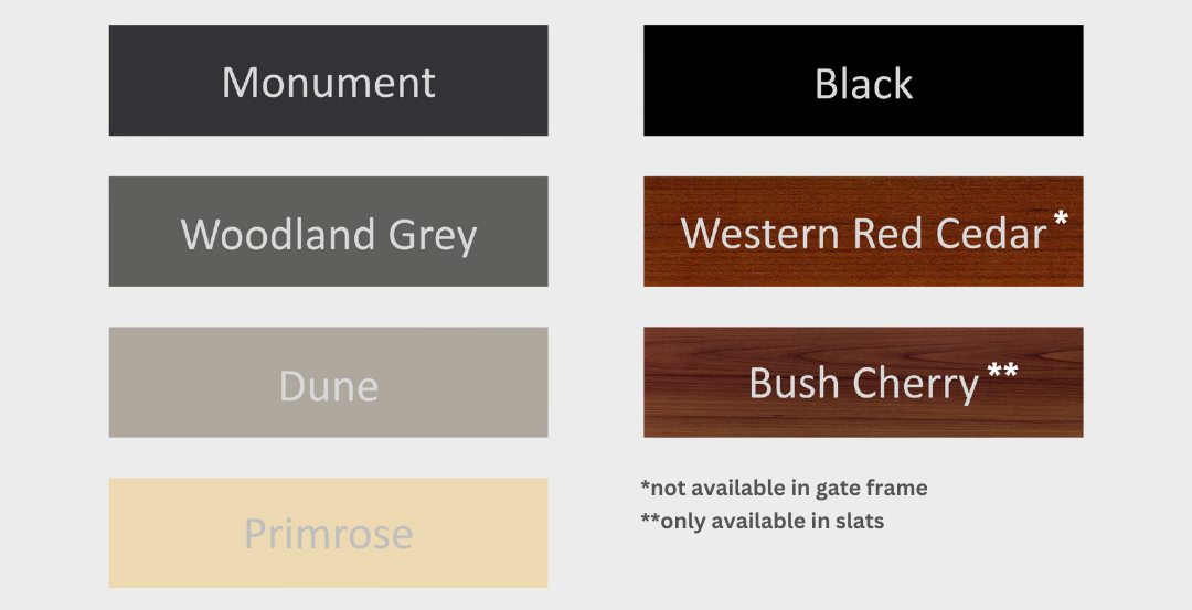 There are many different types of wood available in different colors.
