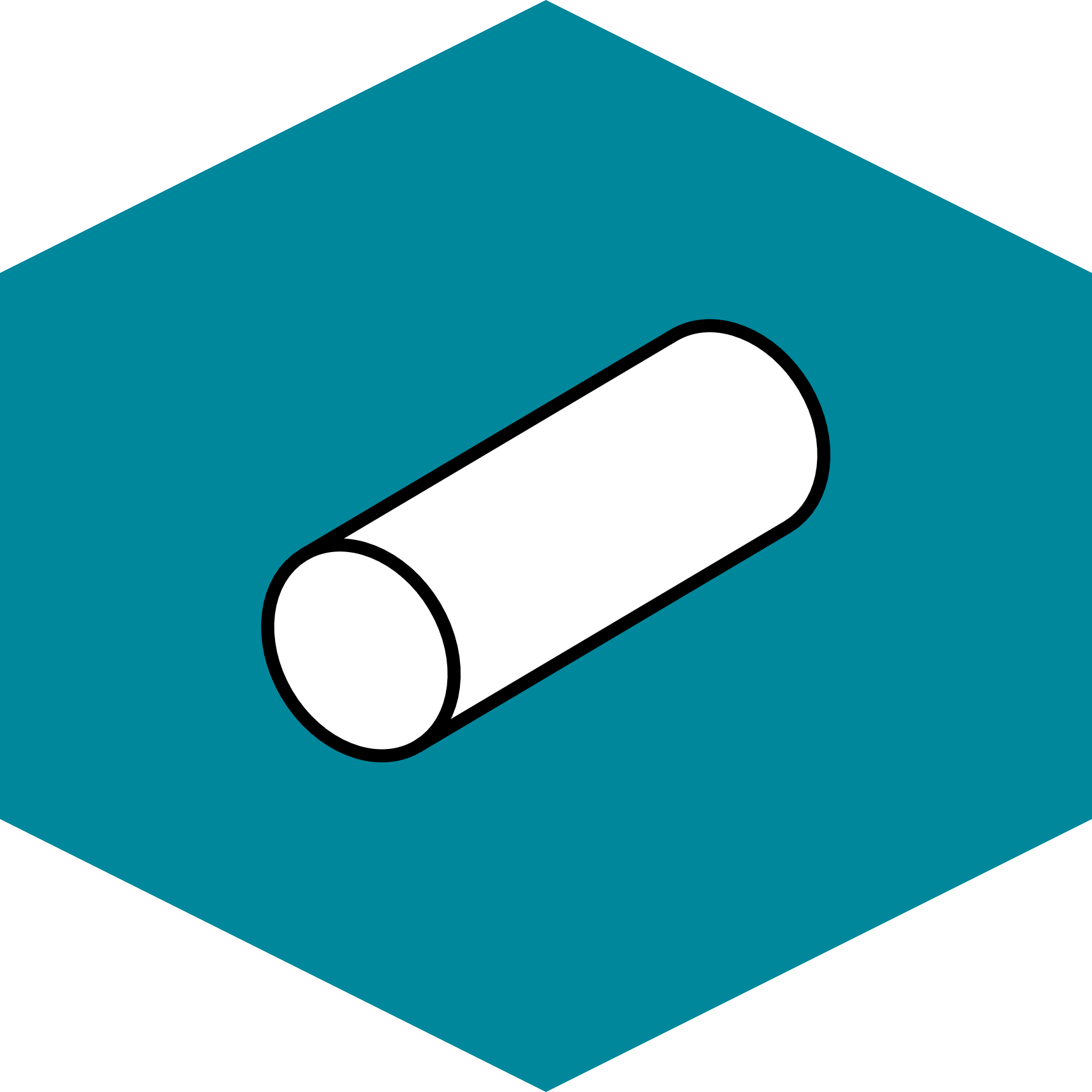 Machine rod solid round