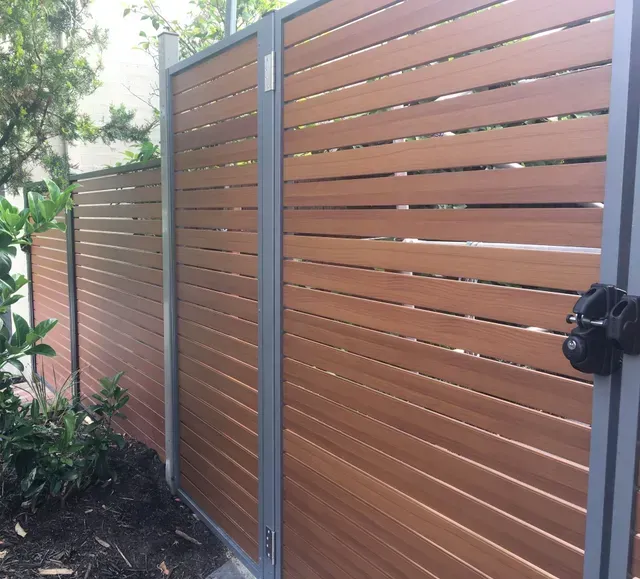 Slat fencing and gates canberra