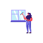 Window Cleaning Icon