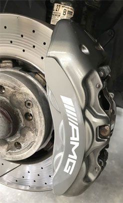 Before Caliper Paint | Irvine, CA | Royalty Wraps & Tint