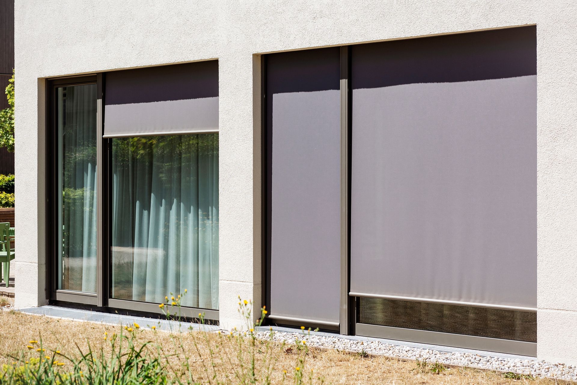House With a Lot of Windows and Blinds on Them — Creative Curtains & Blinds In Tweed Heads South, NSW