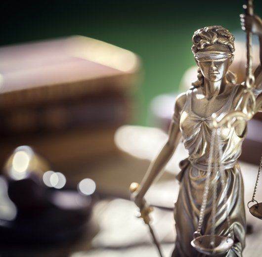 Lady of Justice Statue — Greenup, KY — McGinnis Leslie Attorneys At Law