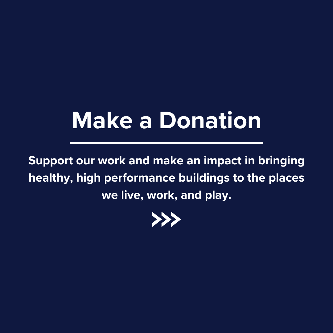 A blue background with the words `` make a donation '' on it.