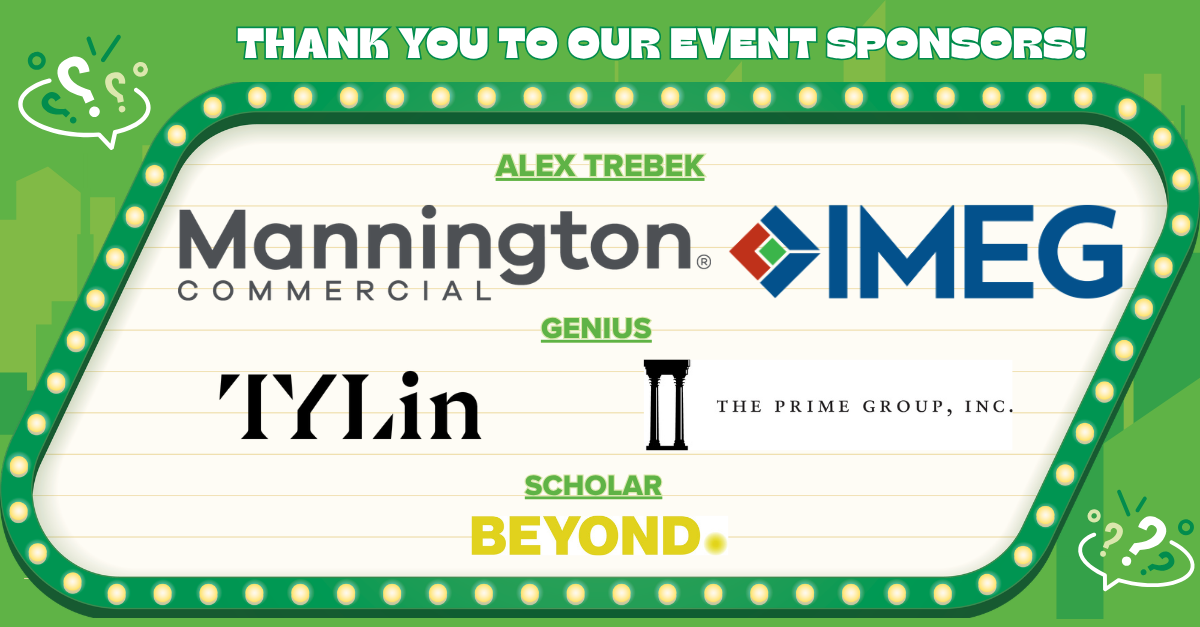Thank you to our sponsors!
