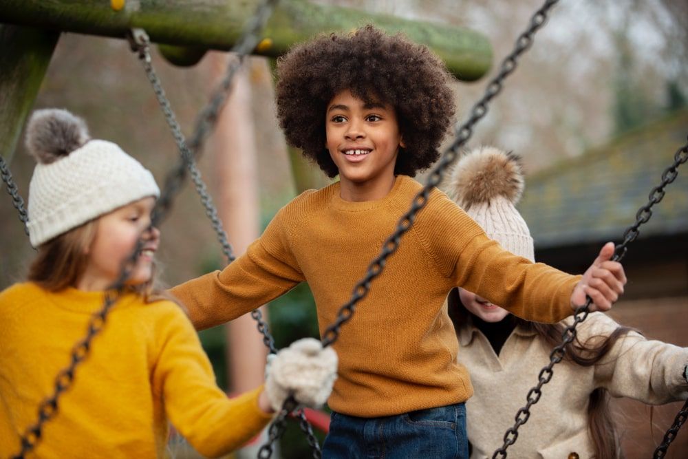 Kids at play at a Nonprofit event