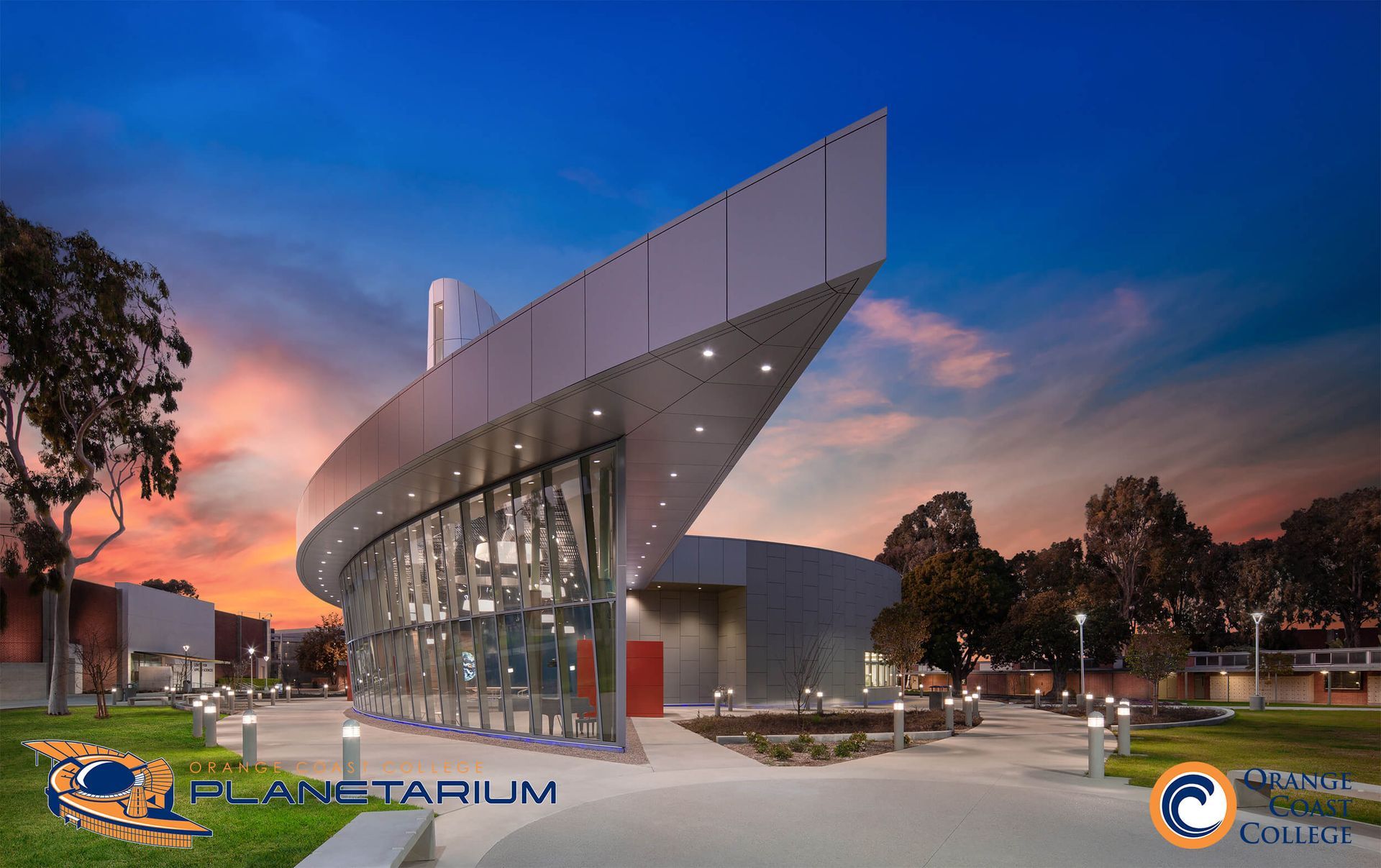 Planetarium at Orange Coast College.