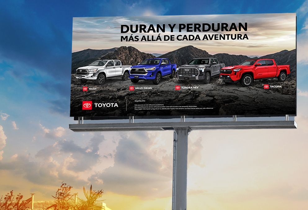 Agencia de Publicidad para industria Automotriz OZ Toyota