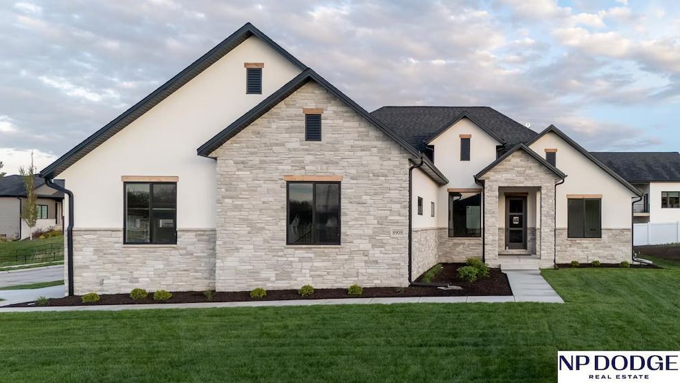 A Modern Single-Family House.
