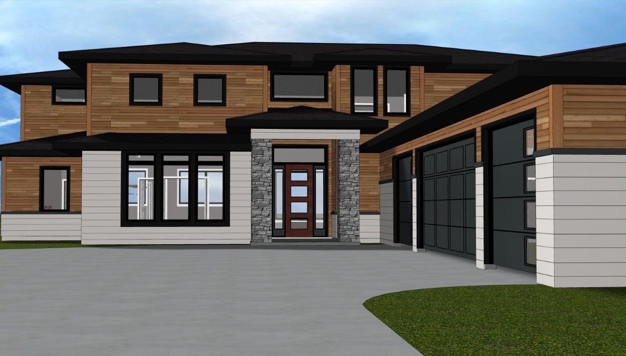Modern House Exterior Rendering
