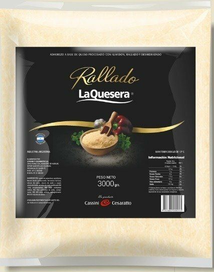 Paquete de rallador de queso Rallador La Quesera negro