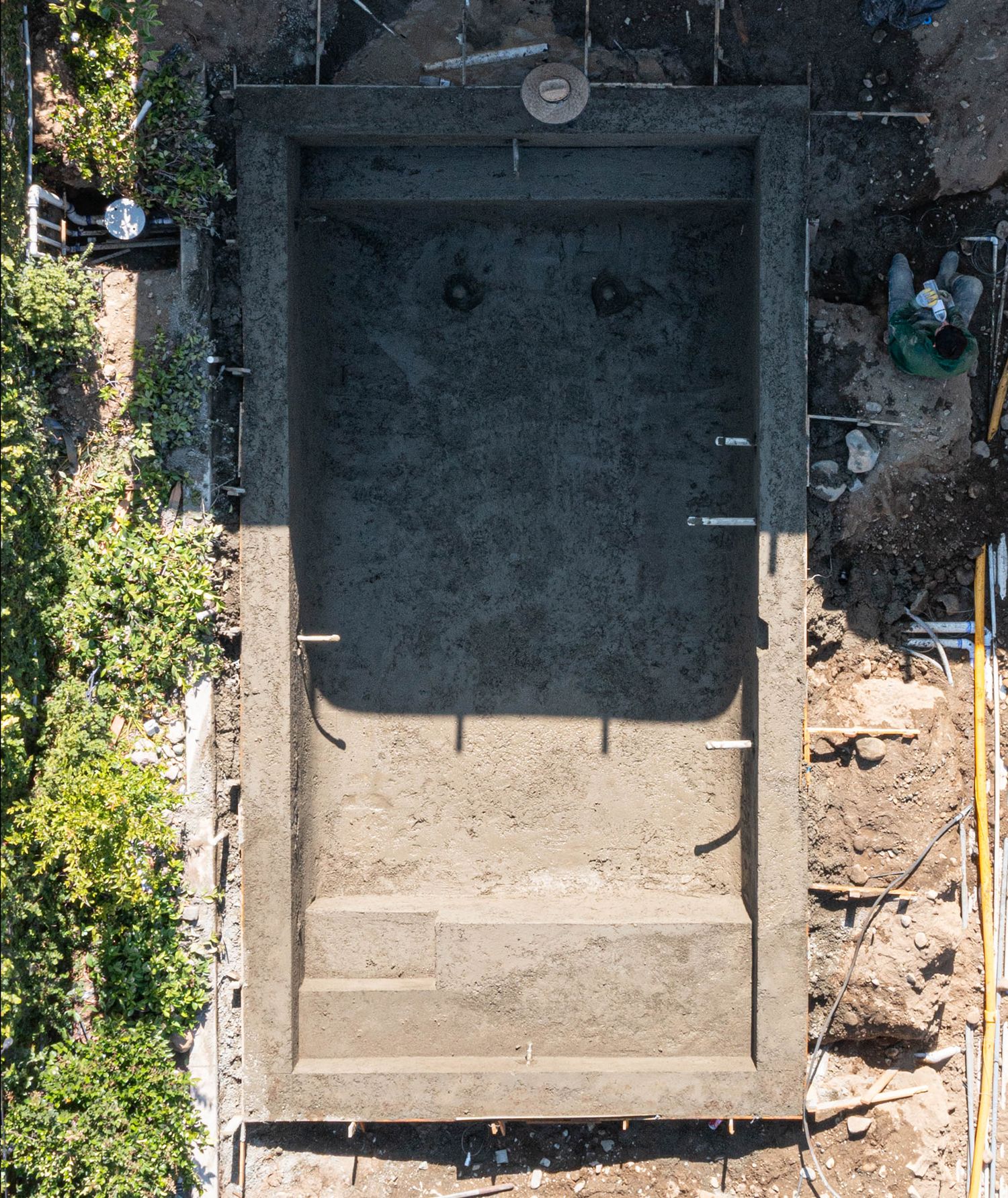 Modul Pools. Shotcrete phase