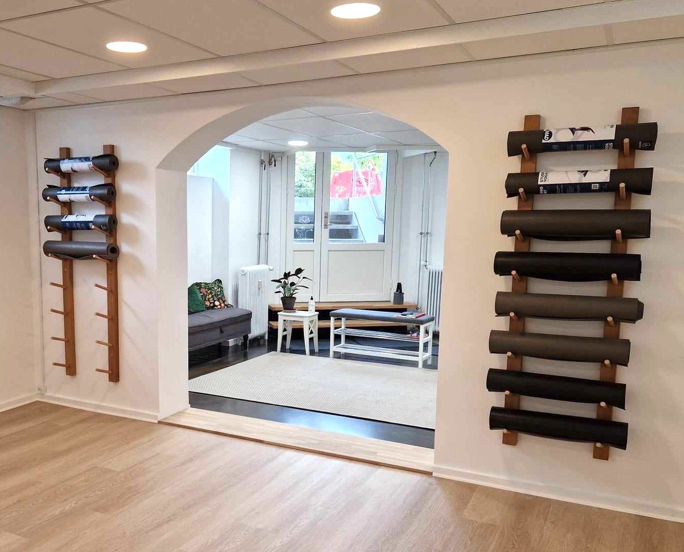 Holdere til yogamåtter
