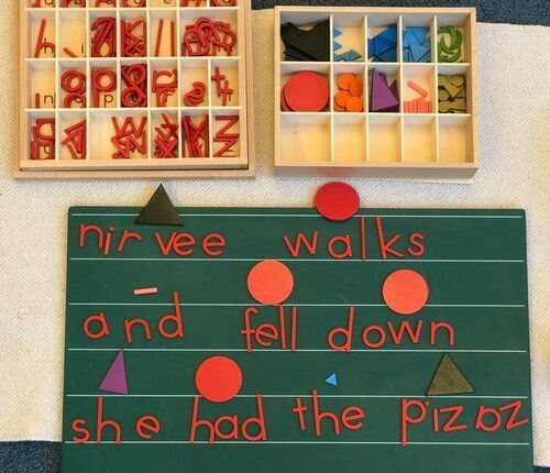 Montessori Language materials