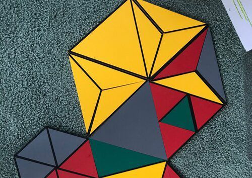 Montessori geometry materials