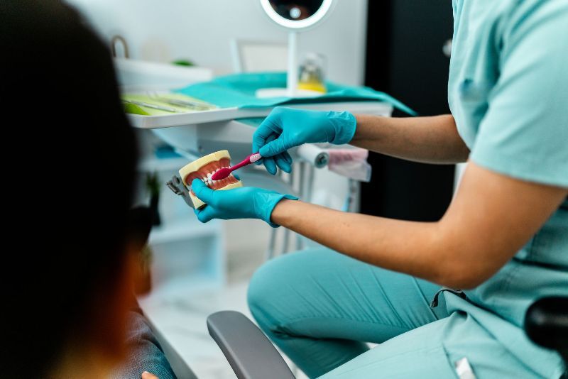 Cleaning Teeth