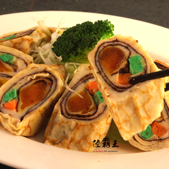 黃金魚子燒270g/份_手工烏魚子捲 年菜 【陸霸王】