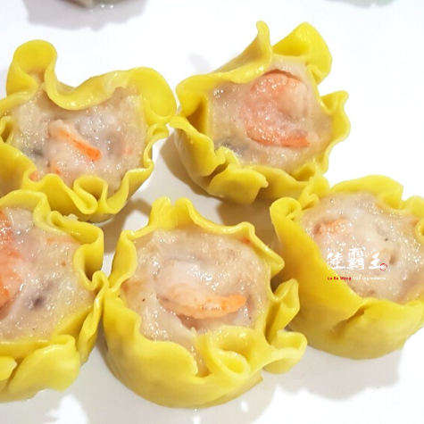 蝦仁燒賣 30入/盒 蒸的點心 港式飲茶專用燒賣【陸霸王】