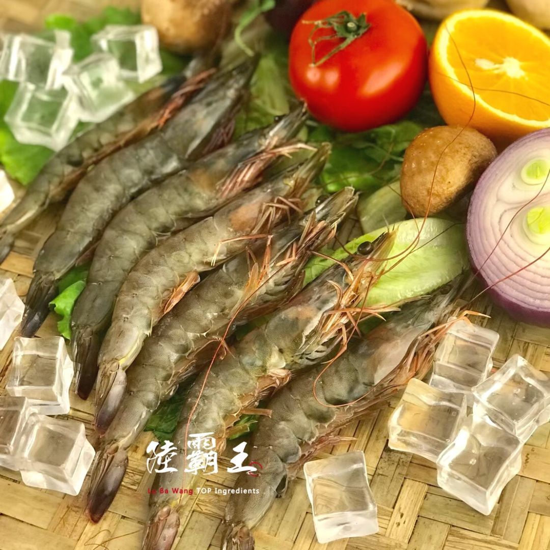 8~10P帶殼草蝦250G/盒 火鍋 烤肉 年菜【陸霸王】