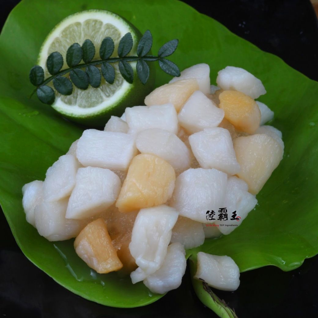 海灣貝/小干貝  生凍 500g/包 炒蘆筍 炒蔬菜 CP值超高 小干貝 年菜 圍爐 【陸霸王】