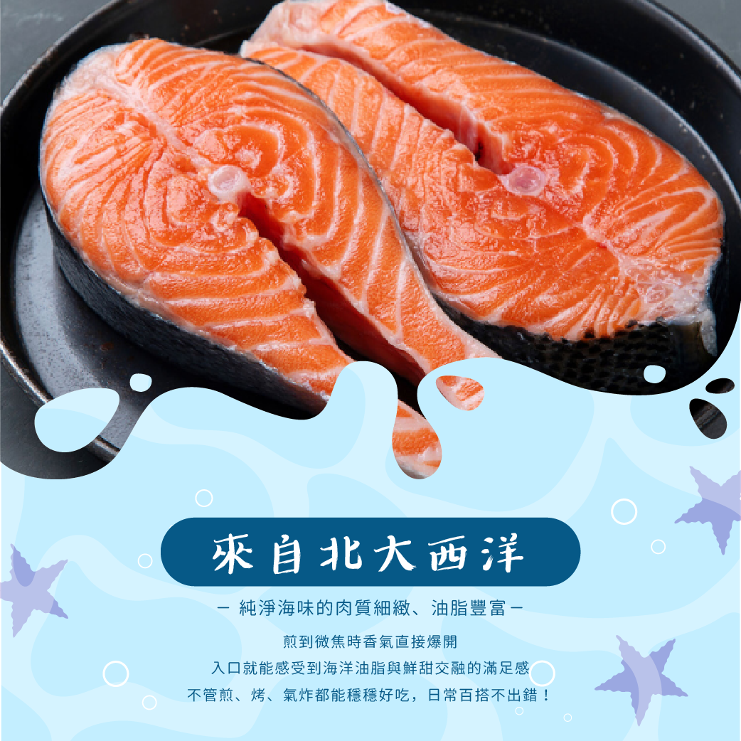 新品｜A組 低卡鮮魚雙併  鮭魚 鯖魚【陸霸王】