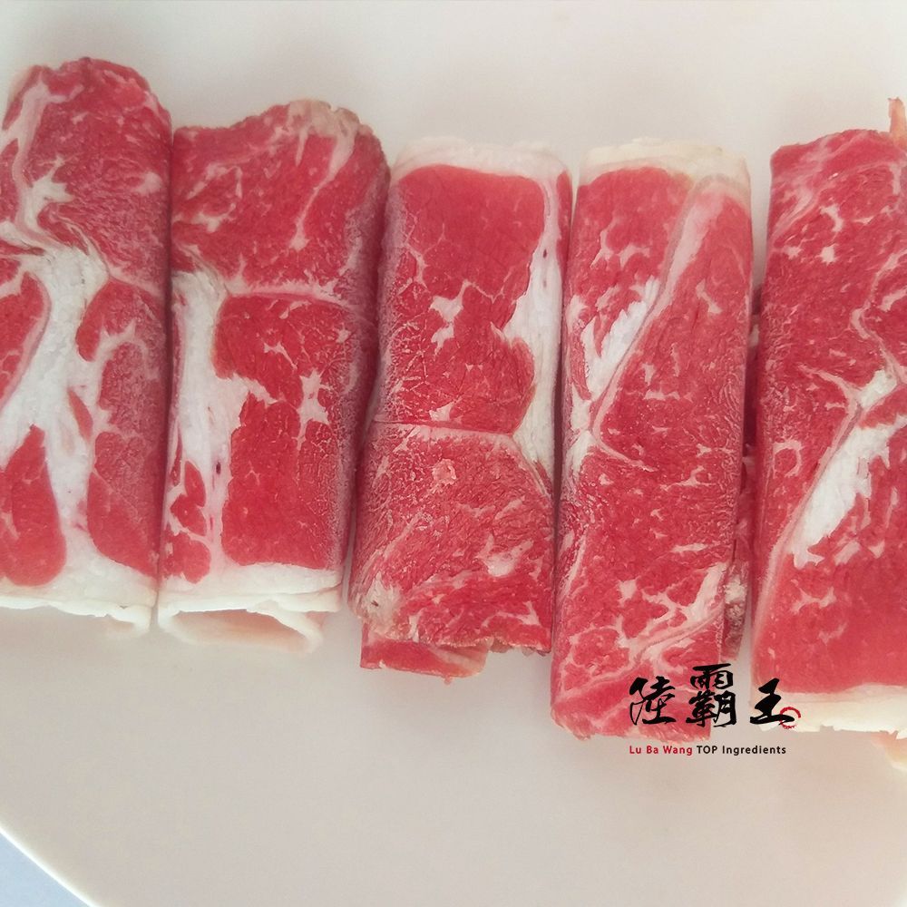 <買一送一共2盒>紐約客霜降牛肉片☆120g±10% /盒 (火鍋肉片)(燒烤肉片0.4)