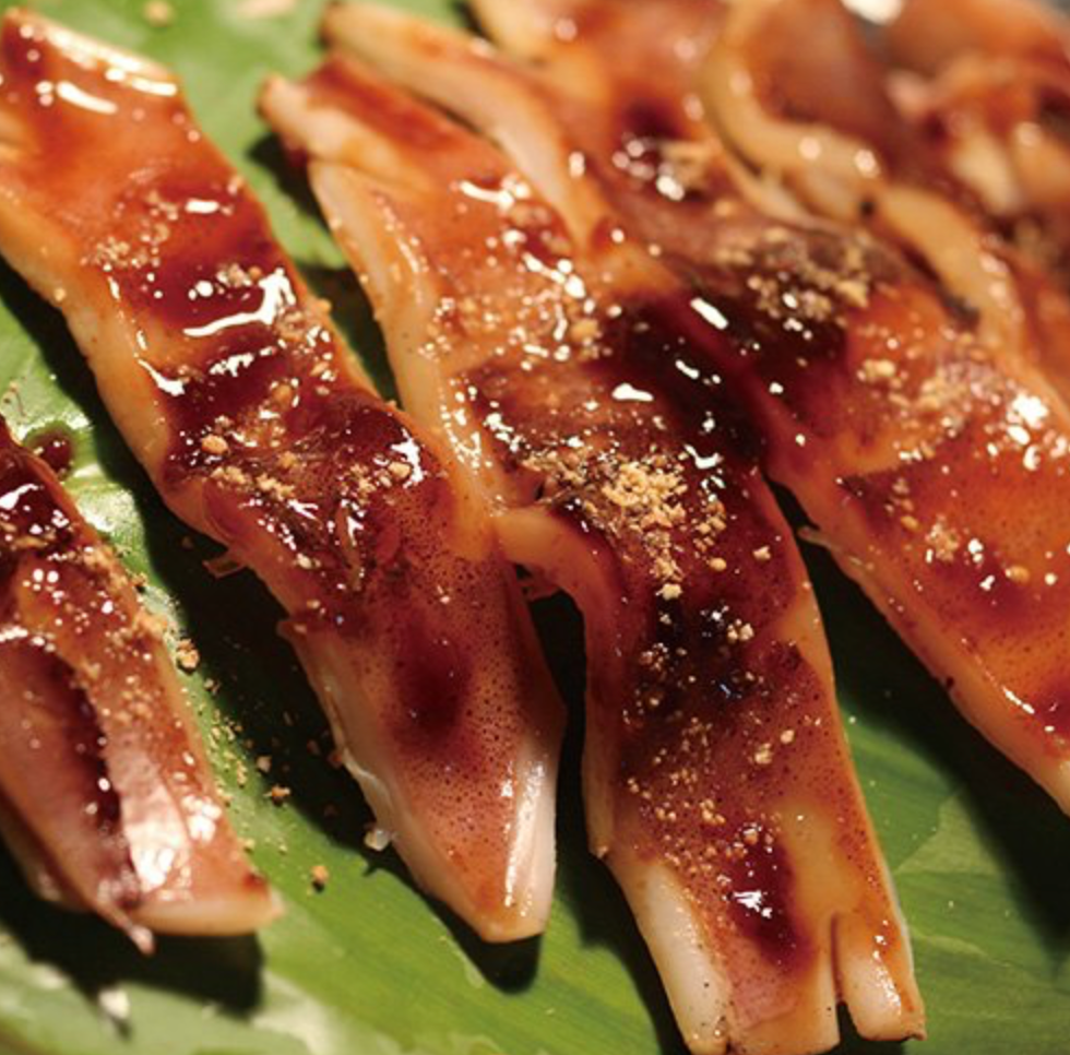 生鮮特大魷魚串 160g-220g /份 【 陸霸王】