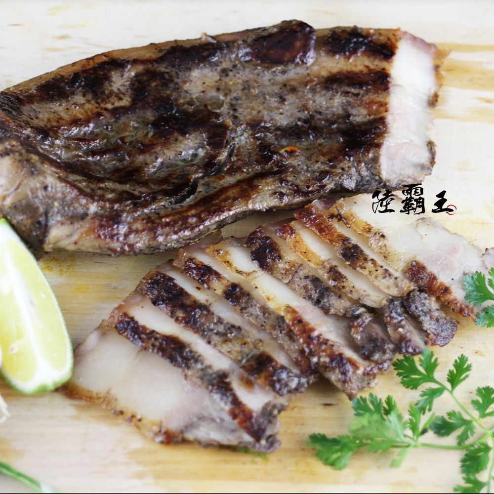 好吃鹹豬肉 280g  蒜香  好吃回購率超高 石板烤肉 年菜【 陸霸王】