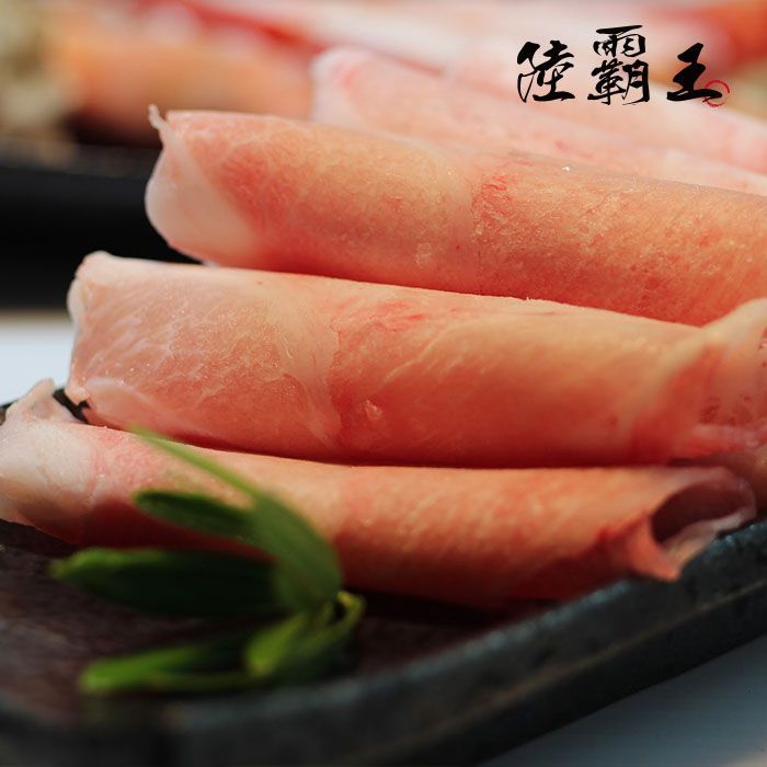 【限時買1送1 共兩盒】梅花豬肉片200G/盒 (火鍋肉片)(燒烤肉片0.6) 【陸霸王】