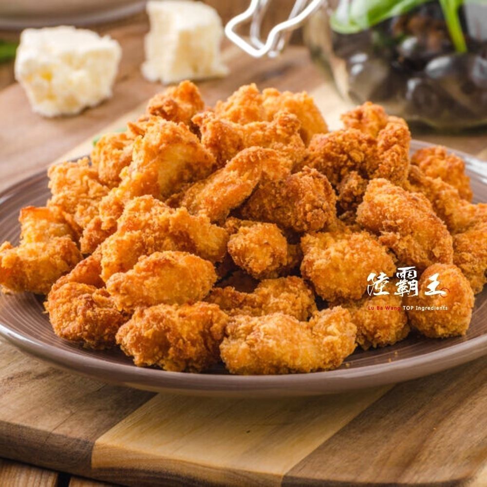 <買1送1> 咔啦雞米花 (塔香)500G 去皮去骨裹粉雞塊 非組合肉 酥炸 【陸霸王】