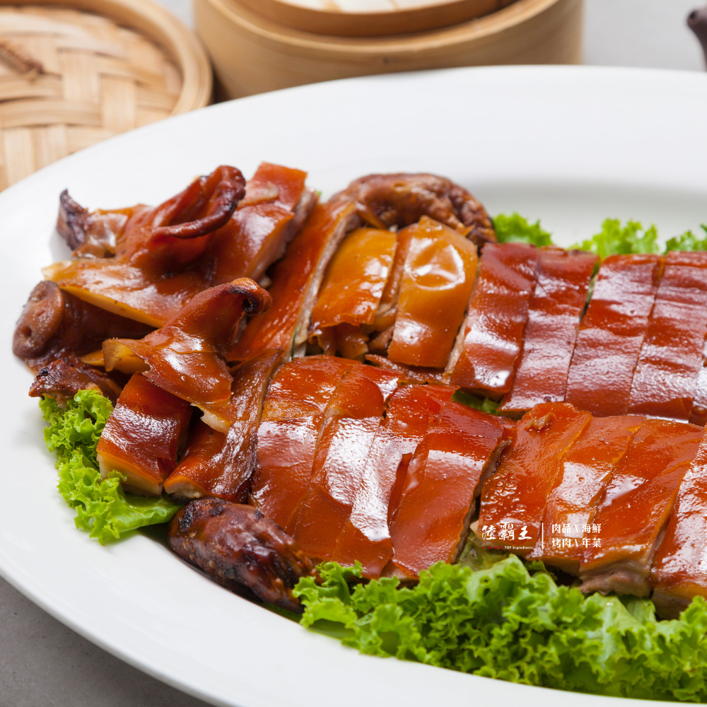 脆皮烤乳豬 4~6斤/包 烤肉 烤豬 附烤架烤醬 【陸霸王】