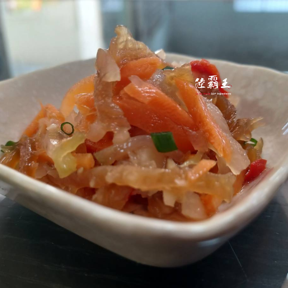 調味海蜇絲600g/包_涼拌小菜 【陸霸王】