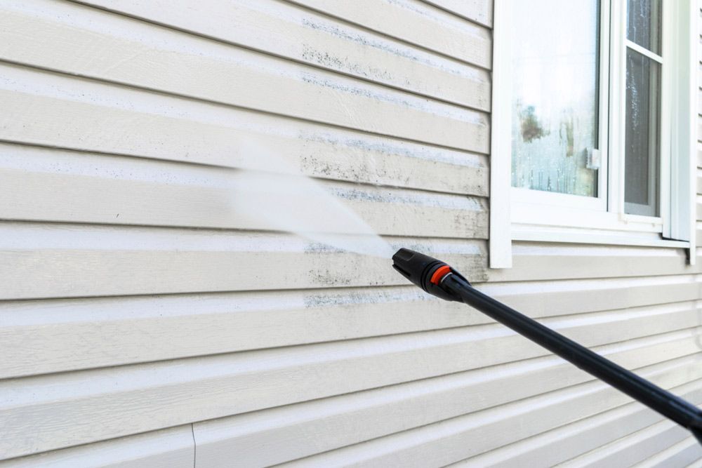 Pressure Washing Siding on a House, Removing Dirt and Algae — Cairns Bin Cleaning In Parramatta Park, QLD
