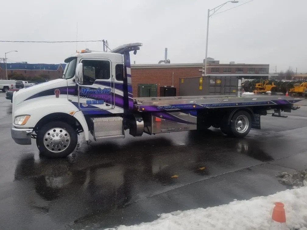 Tow Truck — Newington, CT — Mirabelli Automotive LLC Tow Truck — Newington, CT — Mirabelli Automotive LLC